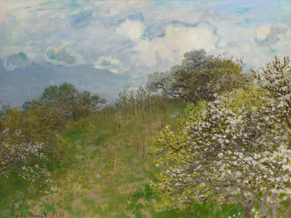 Claude Monet, Primavera, 1875, olio su tela. Johannesburg Art Gallery