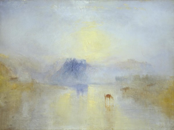 Joseph Mallord William Turner (1775 - 1851), Norham Castle, Sunrise, 1845, oil on canvas | Courtesy Tate Britain, London