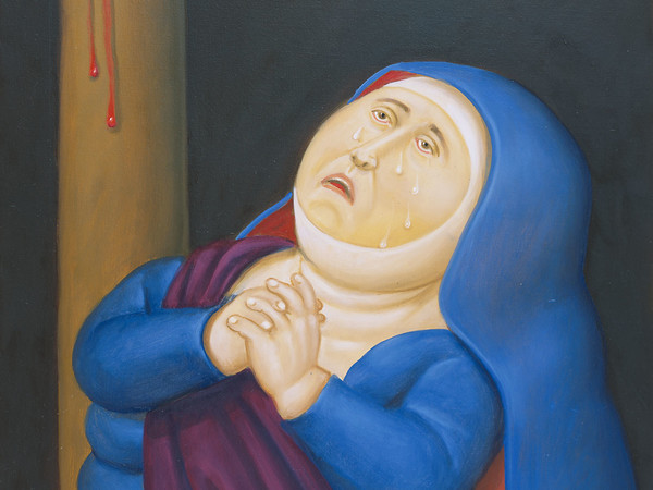 Fernando Botero, Madre addolorata, 2010.