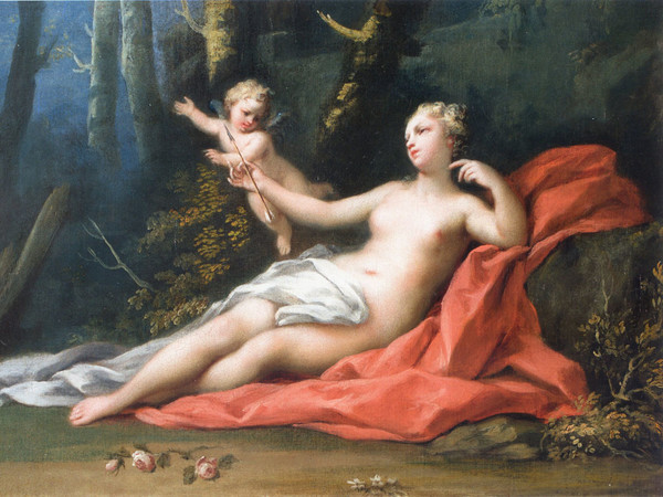Jacopo Amigoni, Venere e Amore, 1739-1740 circa, Olio su tela, 69 x 47.6 cm