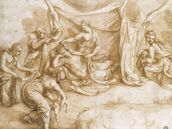 Giulio Romano, Nascita di Apollo e Diana, Parigi, Musée du Louvre