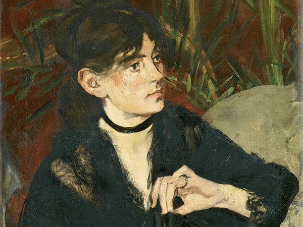 Édouard Manet, Berthe Morisot con il ventaglio, 1874, Olio su tela, 50.5 x 61 cm, Parigi, Musée d’Orsay | © René-Gabriel Ojéda / RMN-Réunion des Musées Nationaux/ distr. Alinari