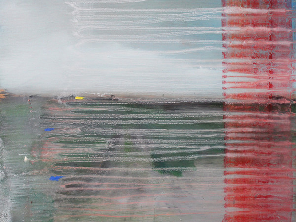 Massimiliano Alioto, Ghost town, olio su tela, cm. 60x50, 2017