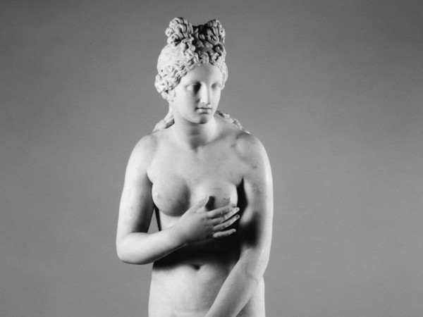 Venere Callipigia, Metà II secolo d.C., Marmo bianco, 152 cm, Collezione Farnese Napoli, Museo Archeologico Nazionale