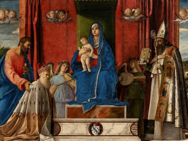 Giovanni Bellini, <em>Pala Barbarigo</em>, 1488, Olio su tela, Venezia, Palazzo Ducale<br />