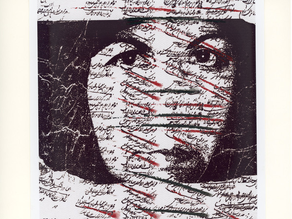 <em>Sonia Balassanian (Arak, Iran, 1942, Untitled (Self Portrait) - 04, 1982 Collage e acrilici su carta Rigo Saitta Collection</em>