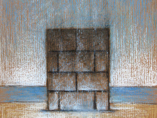 Feliscatus, Muro 1, 2014, pastello su carta