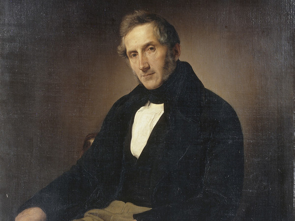Francesco Hayez, Ritratto di Alessandro Manzoni, 1841.