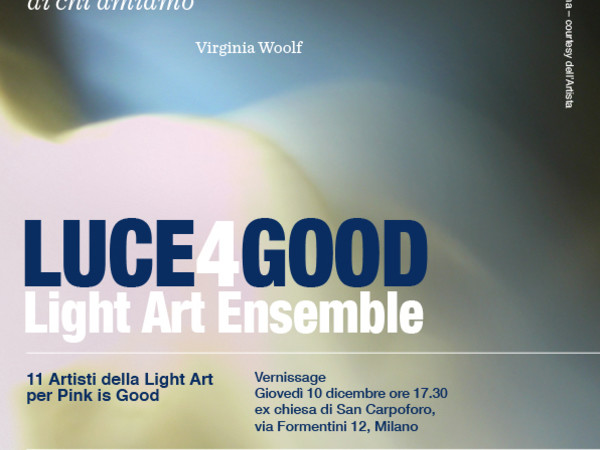 Luce4Good - Light Art Ensemble 2015, Milano