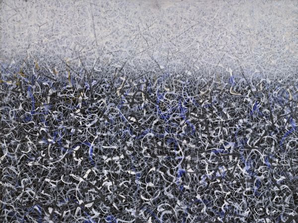 Mark Tobey, <em>Wild Field</em>, 1959, The Museum of Modern Art, New York, The Sidney and Harriet Janis Collection, 1967 | © 2017 Mark Tobey / Seattle Art Museum, Artists Rights Society (ARS), New York<br />