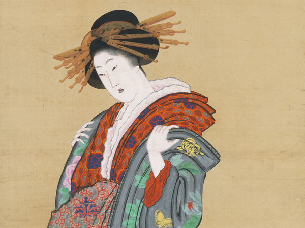 Katsushika Hokuei, Courtesan, The Sumida Hokusai Museum Collection | Courtesy of the Sumida Hokusai Museum, Tokyo