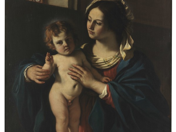 Guercino, Madonna con bambino, 1629, olio su tela