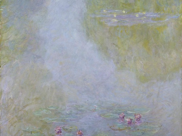 Claude Monet, Ninfee, 1908, olio su tela. Cardiff, Amgueddfa Cymru - National Museum Wales 
