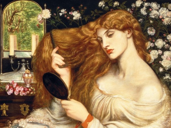 Dante Gabriel Rossetti, Lady Lilith, 1866–1868. Olio su tela, cm 96,5x85,1