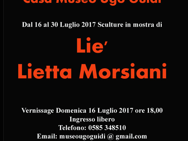 Sculture di Liè – Lietta Morsiani, Museo Ugo Guidi, Forte dei Marmi