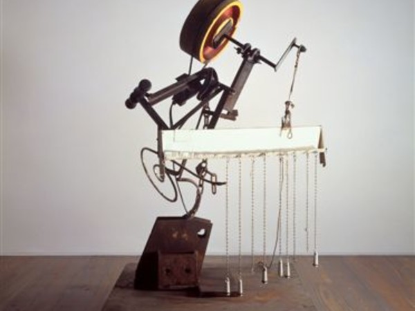 Jean Tinguely, Friedrich Engels, filosofo, 1988. Museum Tinguely, Basilea