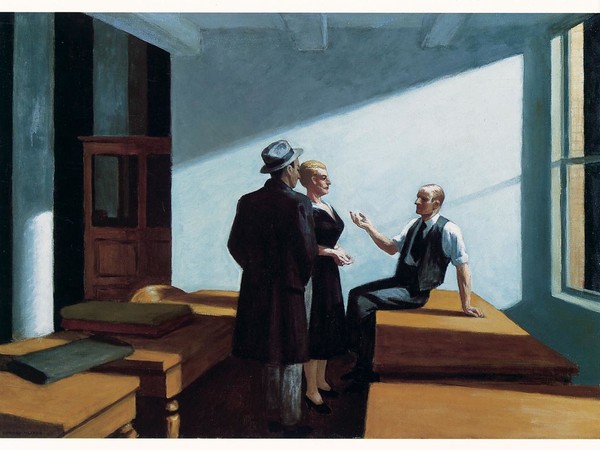 Edward Hopper, Conference at Night, 1949. Wichita, Wichita Art Museum