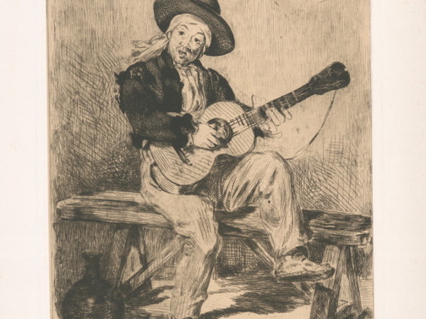 Édouard Manet, Il chitarrista spagnolo, 1861, incisione