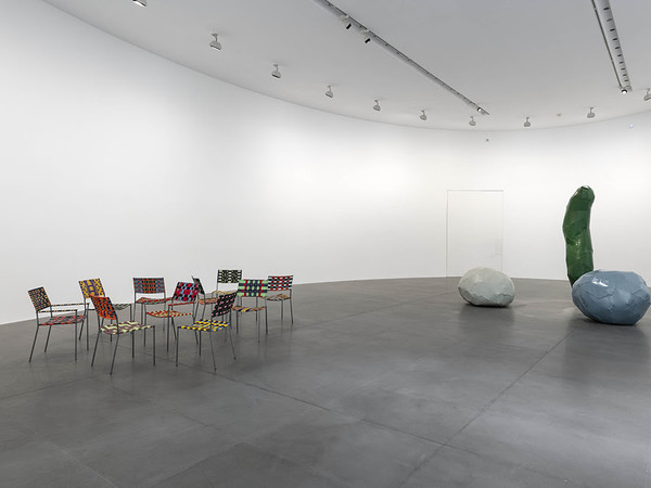 Installation views, "Franz West: Works 1989-2011", Gagosian, Rome