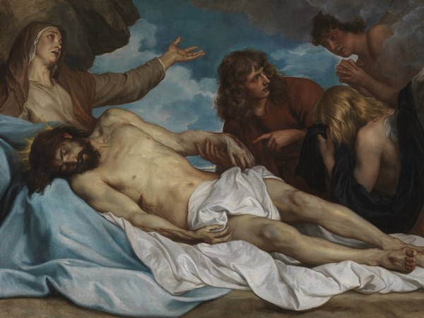 Anthony Van Dyck (1599 - 1641), Il compianto sul Cristo morto, 1634-1635, Olio su tela, 2018 x 115 cm, Anversa, Koninklijk Museum voor Schone Kunsten - Royal Museum of Fine Arts Antwerp (KMSKA) | © KMSKA www.lukasweb.be - Art in Flanders | Foto: Hugo Maertens