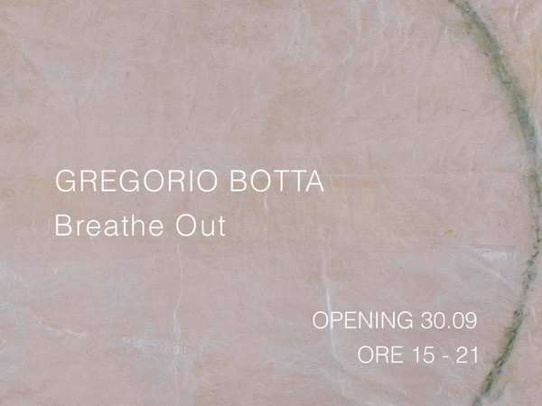 Gregorio Botta. Breathe Out, Galleria Studio G7, Bologna