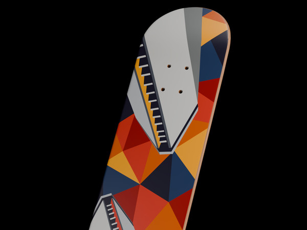 Lo skateboard "Upside down" è prodotto dalla PetrusLab su disegno di Marco Petrus<br />