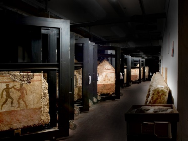 Depositi del Museo Archeologico Nazionale di Paestum