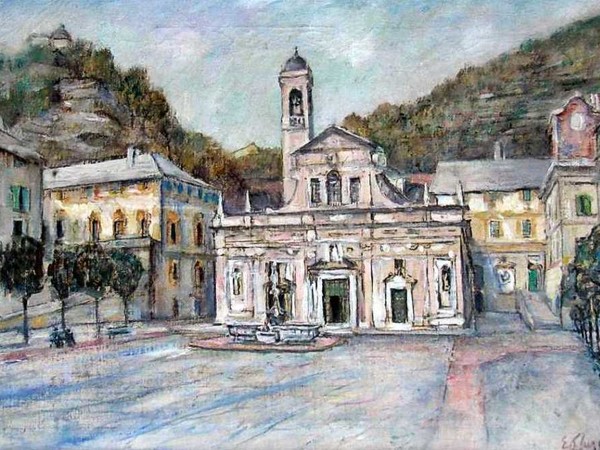 Eso Peluzzi, Santuario di N.S. di Misericordia, 1965, olio su tela