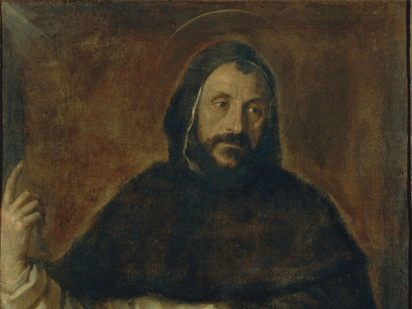 Tiziano Vecellio, San Domenico, Olio su tela, 97 × 80 cm, Roma, Galleria Borghese | © Galleria Borghese