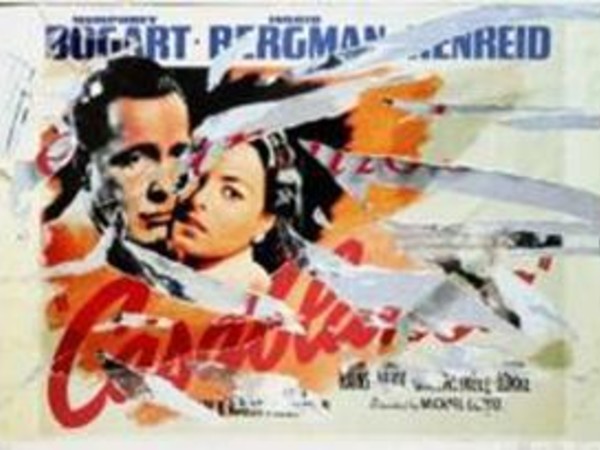 Mimmo Rotella. Il décollage e il cinema, Galleria ab/arte, Brescia