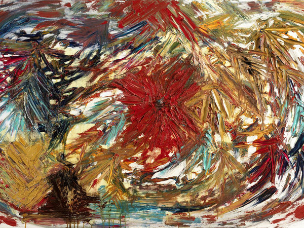 Renato Amoruso, Senza titolo, 1998, olio su tela, cm 70x120