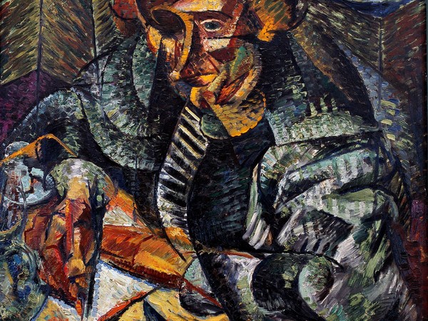 Umberto Boccioni, Antigrazioso, 1912-13. Olio su tela