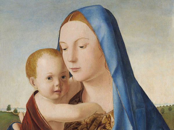 Antonello da Messina, Madonna col Bambino (anche detta Madonna Benson), 1475 circa, Tempera e olio su tavola trasportata su compensato, 43.7 x 58.9 cm, National Gallery of Art, Washington, Andrew W. Mellon Collection | Courtesy of National Gallery of Art, Washington