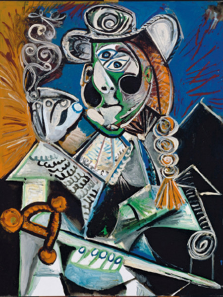 Pablo Picasso, Le matador,  4 ottobre 1970 Olio su tela, cm 145,5 x 114 