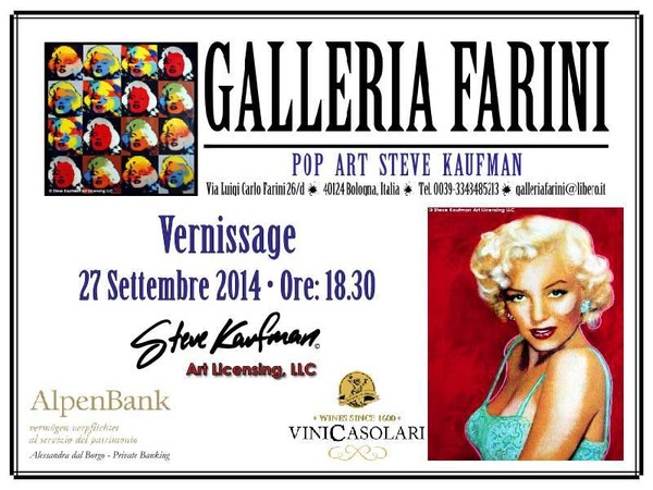 Steve Kaufman. American Pop Art.Inc., Galleria Farini, Bologna