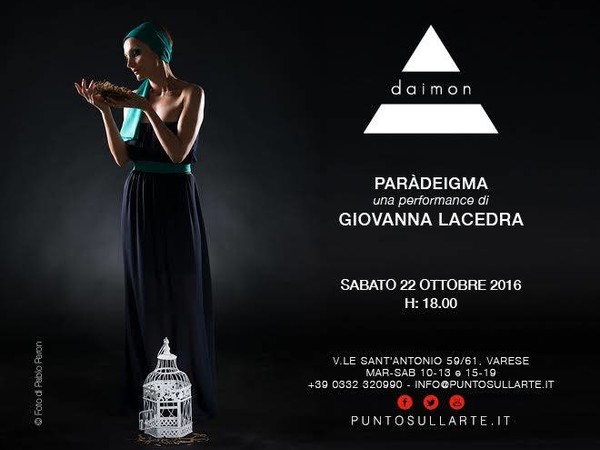 Paràdeigma | Performance di Giovanna Lacedra