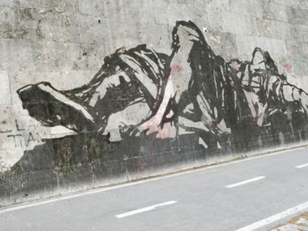 William Kentridge, Triumphs and Laments, Piazza Tevere, Rome 27