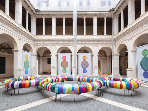 <em>Michelangelo Pistoletto. INFINITY</em>, Chiostro del Bramante, Roma, 2023 I Foto: A. Mura | Courtesy Cittadellarte - Fondazione Pistoletto, Biella