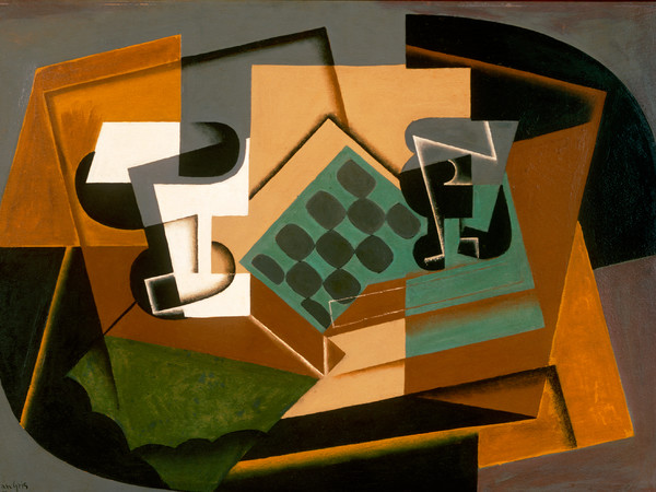 Juan Gris, Chessboard, Glass, Dish | © Philadelphia Museum of Art