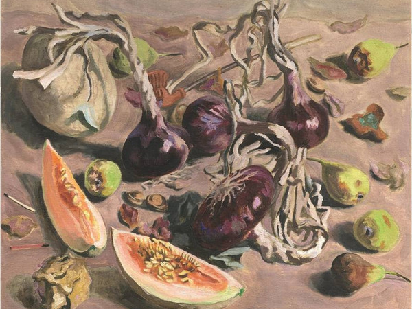 Carlo Levi, Natura morta con cipolle, oli su tela, 1942
