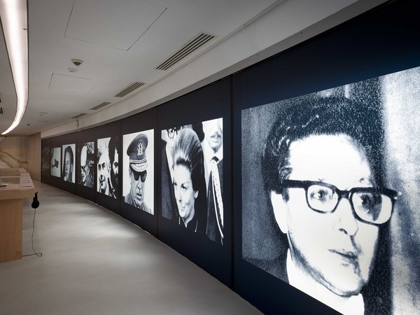 Fabio Mauri, <em>Oscuramento</em>. Mostra 'Pier Paolo Pasolini. Tutto è Santo. Il Corpo Politico', 2022, MAXXI, Roma I Ph. Musacchio Ianniello Pasquialini Fucilla