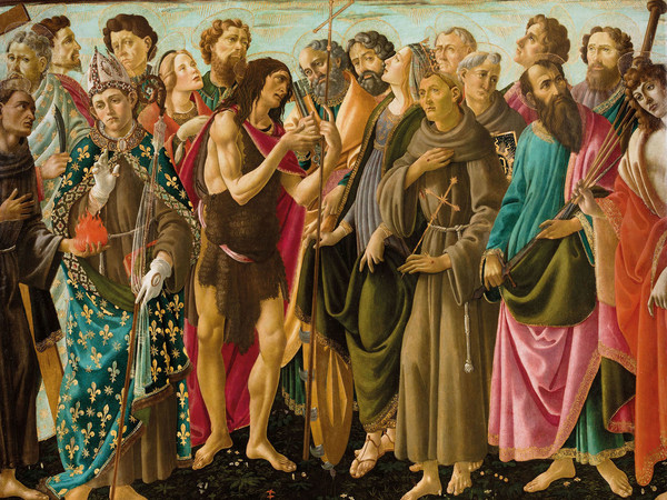 Sandro Botticelli, L’Incoronazione della Vergine e Santi