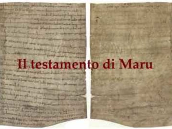 Testamento di Maru, Archivio di Stato di Venezia