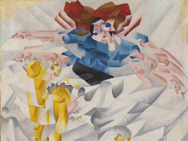 Gino Severini (Cortona, 1883 - Parigi, 1966), La chahuteuse, 1912, Olio su tela, 60 x 45 cm, Milano, Museo del Novecento, Galleria del Futurismo, Collezione Jucker, 1992