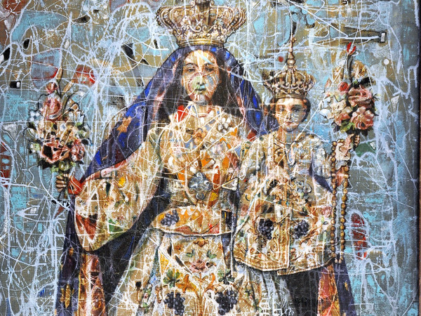 Andrea Chisesi, Madonna del Rosario, 2026, 100 × 120 cm