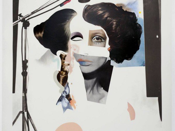 Richard Hamilton, Fashion Plate, 1969-70,collage e olio su carta, 100 x 70 cm 