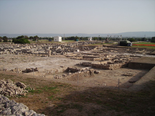 Scavi acropoli di Gnathia