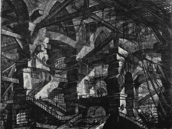 Giovan Battista Piranesi, Carceri d’Invenzioni, XIV. L’arco gotico, 1745-61