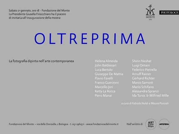 Oltreprima. La fotografia dipinta nell’arte contemporanea