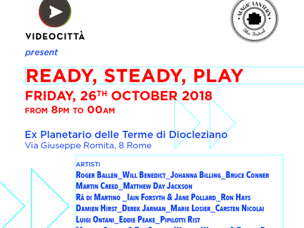Ready, Steady, Play, Ex Planetario delle Terme di Diocleziano, Roma